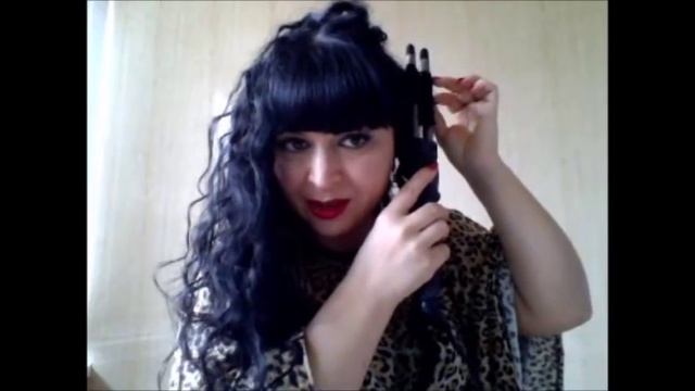 Как сделать голливудские локоны .Big loose curls.Объемные локоны смотреть онлайн