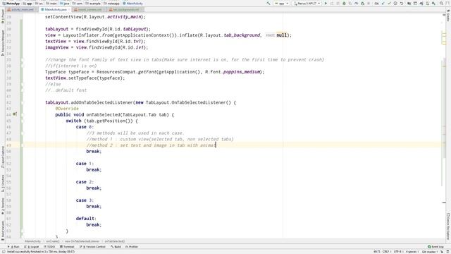 Notes App with custom navigation | Google Material UI Design - Part 2(With Code) | Android Studio смотреть онлайн