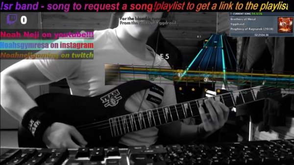 Brothers of Metal - Yggdrasil (Rocksmith CDLC) (Lead Guitar) (Guitar Cover)