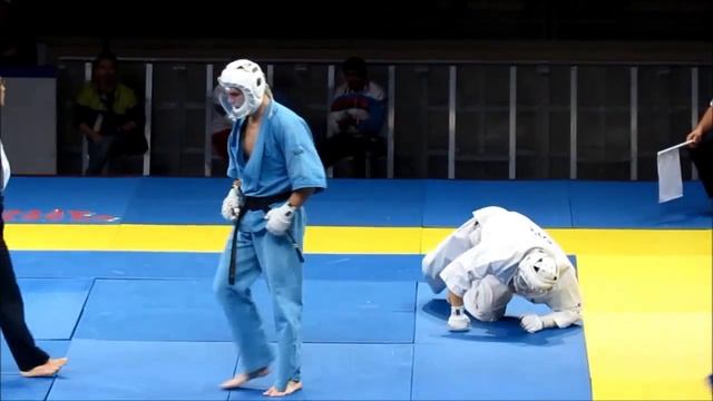 Кудо Kudo Кубок Азии, г. Владивосток 2014. Финал. Категория свыше 270 ед. Евгений Шаломаев