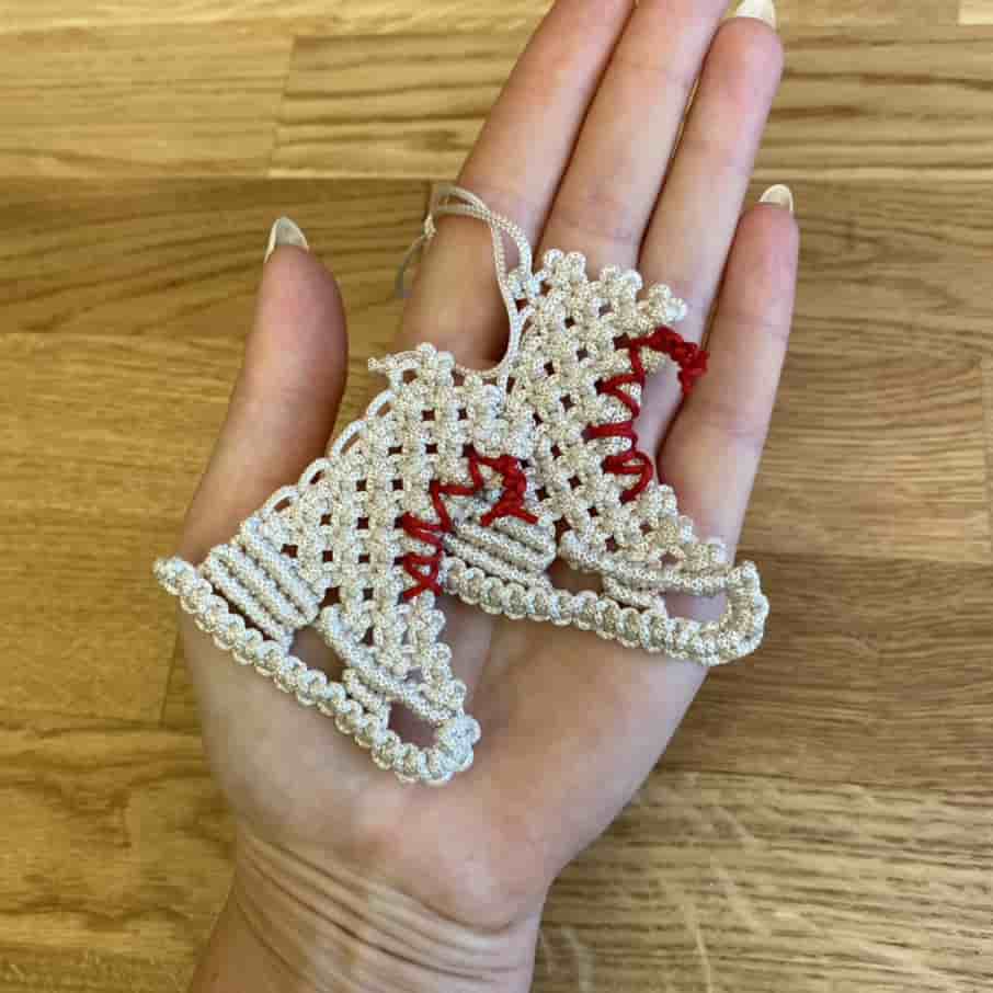 Мастер-класс макраме коньки.