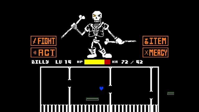 Disbelief Papyrus Boss Fight (UNDERTALE Disbelief Full Playthrough)