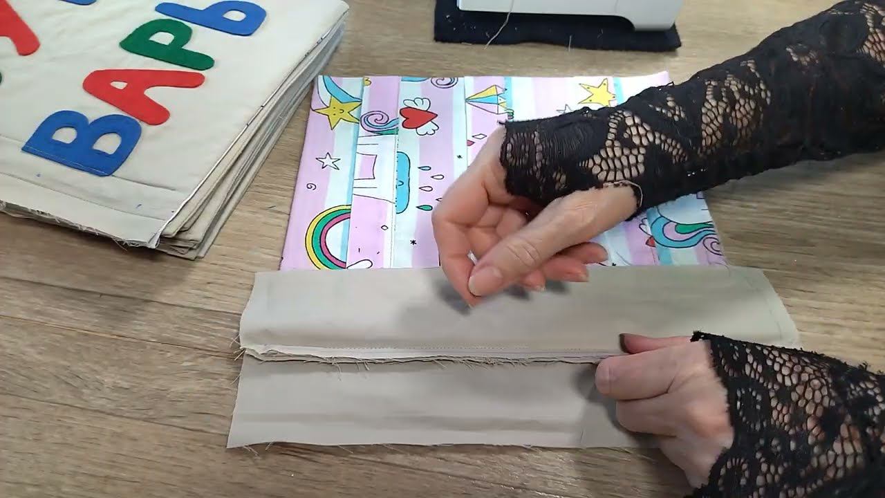 Такому шитью не учат в швейных училищах.Дошиваю текстильный букварь . смотреть онлайн