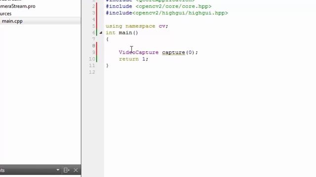 Capture Video from camera in opencv 2 and qt смотреть онлайн