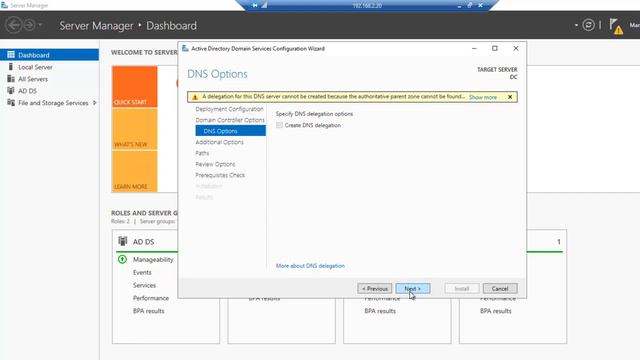 Active Directory Domain Services Installation And Configuration-Windows Server 2019 смотреть онлайн