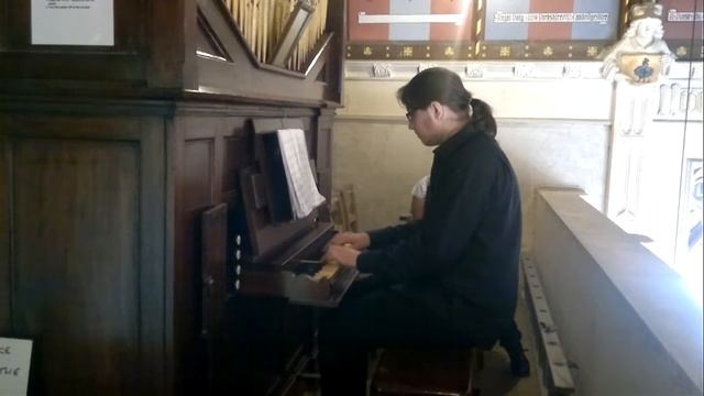 Luke plays Carisbrooke Castle chapel organ смотреть онлайн