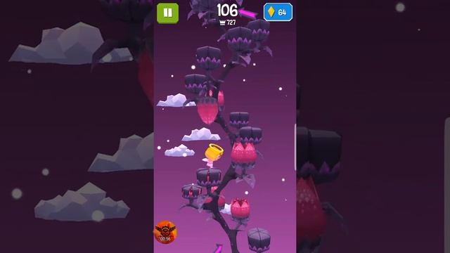 Jumpy Tree. Angel Gameplay - Galaxy S7 Edge смотреть онлайн