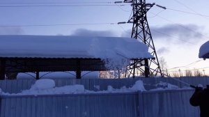 Новый способ. Как почистить снег с крыши.