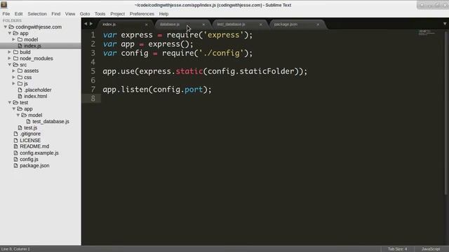MySQL Tests - #5 - CodingWithJesse.com смотреть онлайн