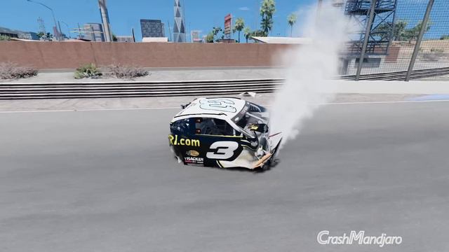 Racing Catchfence Crashes #7 | BeamNG Drive смотреть онлайн