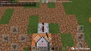 Как сделать автошахту в майнкрафте PE "самый лёгкий способ"