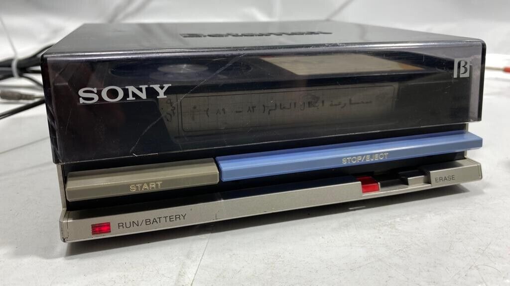 Устройство для стирания-перемотки видеокассет Sony Betamax BE-V50-Япония