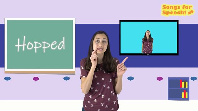 Regular Past Tense Verbs Song | Songs for Speech Therapy and ELD смотреть онлайн