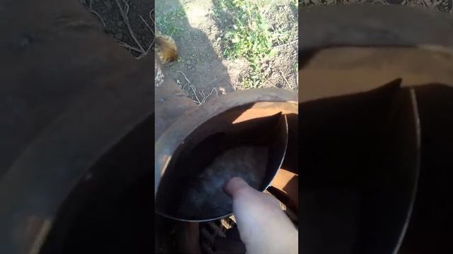 печка из газового баллона смотреть онлайн