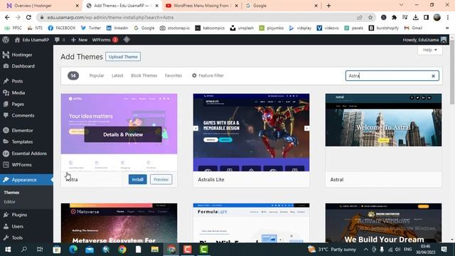 Menu tab disappear in WordPress | Enable Menu in WordPress dashboard смотреть онлайн