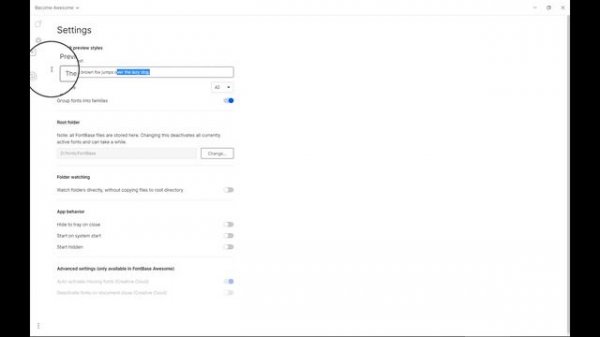 How to use Font base |  a Free PC font manager for organizing fonts