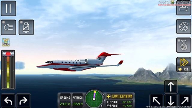 Flight Airplane Simulator - City Pilot Emergency Landing Cessna 750 Citation - Android GamePlay #3 смотреть онлайн