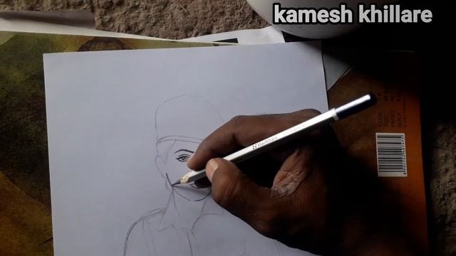 lady police drawing tutorial easy for beginners // girl police sketch смотреть онлайн