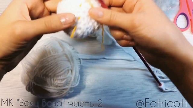 Мастер-класс по вязанию игрушки "Заяц Вова" часть 2 (заяц крючком) смотреть онлайн