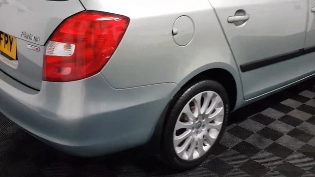 SUPERB 2011(61) SKODA FABIA ELEGANCE 1.6 DIESEL, 5 DOOR WITH ONLY 82400 MILES FROM NEW