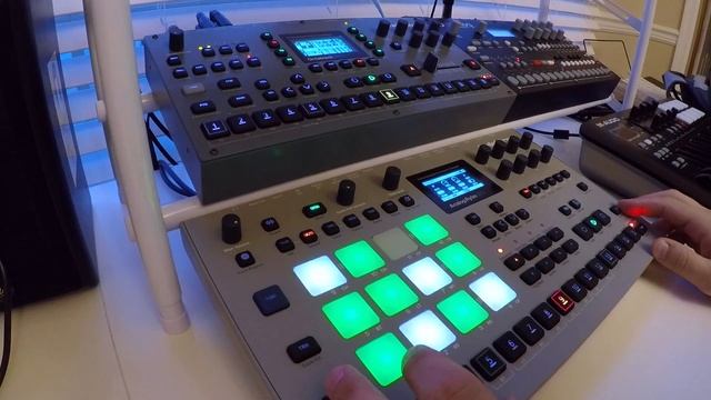 Elektron Octatrack Mk2 and Analog rytm Mk2 - Video Game Music смотреть онлайн