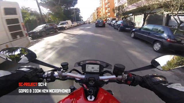 SC-Project SC1-R for Ducati Monster 1200 (Euro 4) SOUND TEST смотреть онлайн