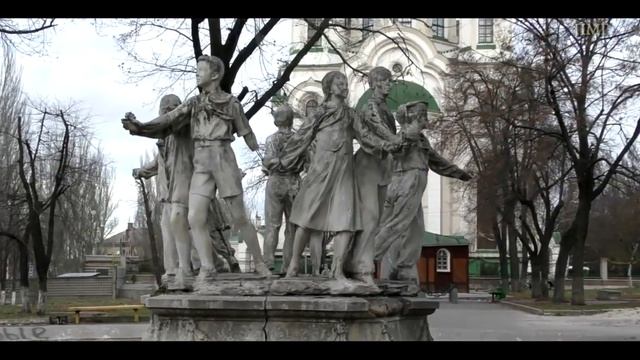 Памятник фонтан Дружбы. Каким он был и каким стал.Запорожье 21.11.2019. смотреть онлайн