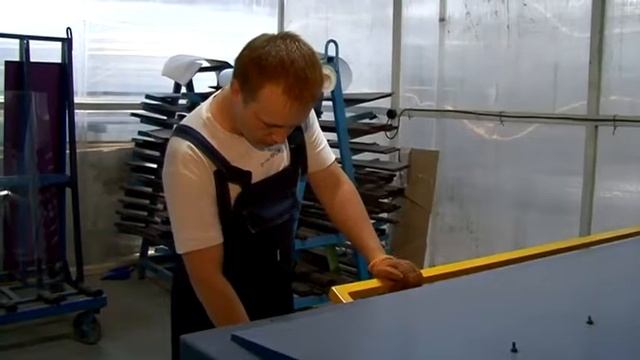 Моллирование (гибка) стекла смотреть онлайн