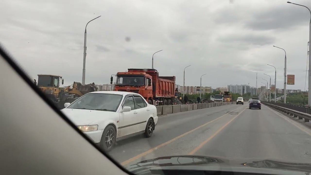 Кемерово ремонт моста через Томь смотреть онлайн