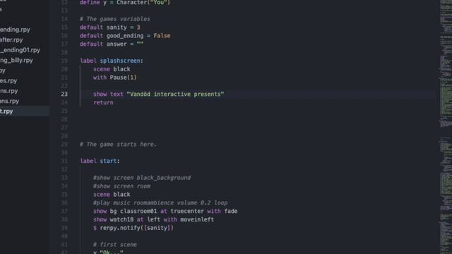 Adding a SPLASHSCREEN to your REN'PY game смотреть онлайн
