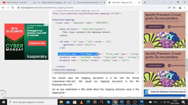 ORM con Hibernate e annotazioni di JPA смотреть онлайн