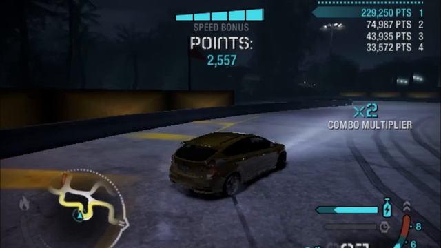 Need For Speed: Carbon: Drifting In a 2012 Ford Focus ST смотреть онлайн