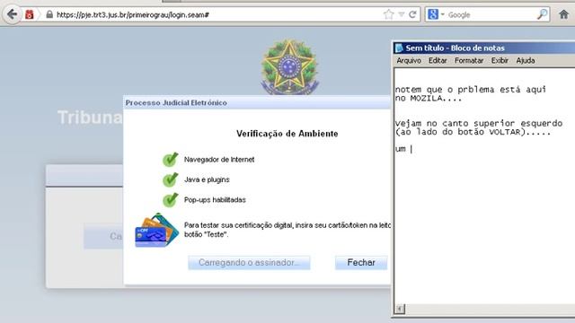 PJE - Processo Judicial Eletrônico - Ativando Java - Mozilla Firefox смотреть онлайн