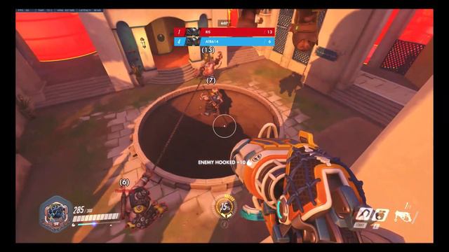 Overwatch Workshop Roadhog Hook Arena смотреть онлайн