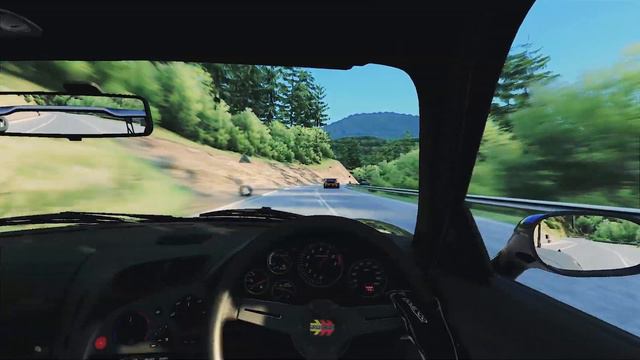 J's Racing S2000 vs FEED RX-7 FD3S Touge Battle - Assetto Corsa + Eurobeat смотреть онлайн