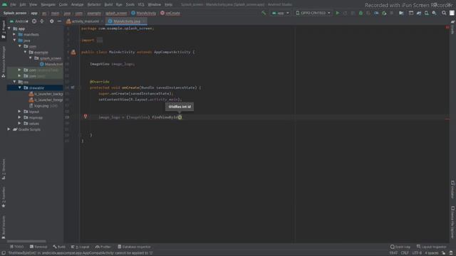 Splash Screen in android studio with java [FAST LEARNING IN 10MINUTES ]LEARN WITH AAYUSH смотреть онлайн
