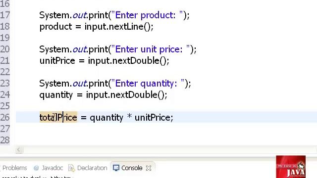 My First In Java Tutorial 7: Input and Output (last part) смотреть онлайн
