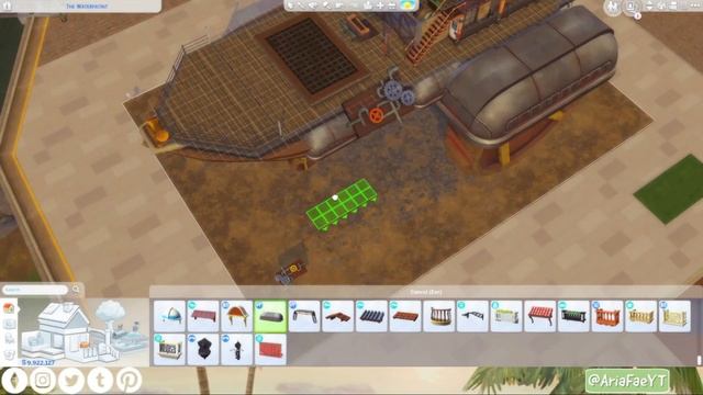 Fantasy Airship | Industrial Loft Kit ? The Sims 4 Speed Build | No CC смотреть онлайн