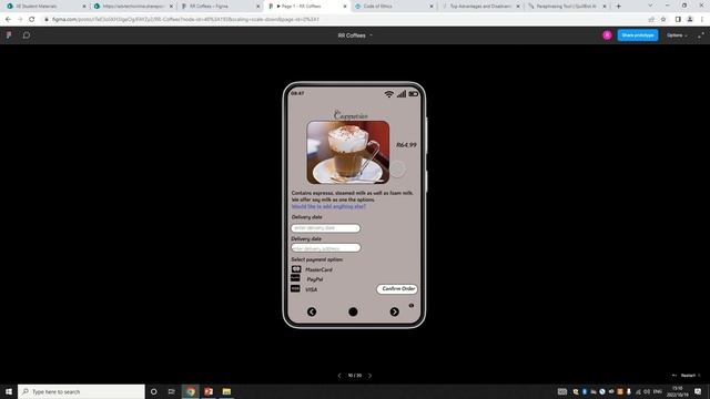 Figma mobile app presentation смотреть онлайн