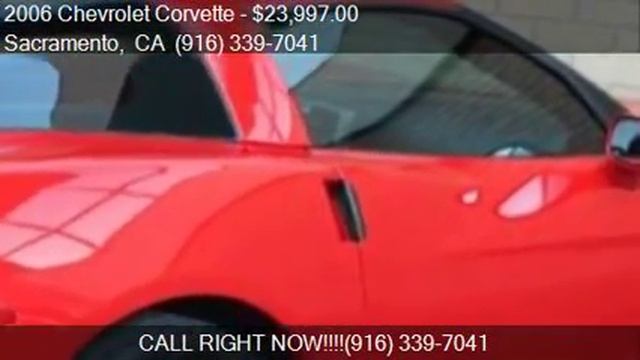 2006 Chevrolet Corvette 2dr Coupe for sale in Sacramento, CA смотреть онлайн