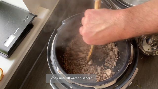 Breville Fast Slow Pro (Sage) recipes. Spaghetti Bolognese in pressure cooker. смотреть онлайн