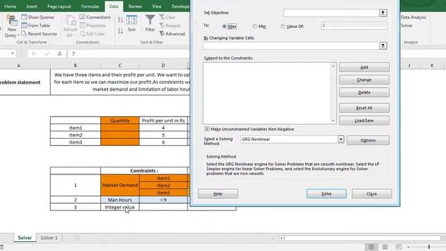 Data Science Tutorials | Part 1 Session 9 |Advanced MS Excel - Solver смотреть онлайн