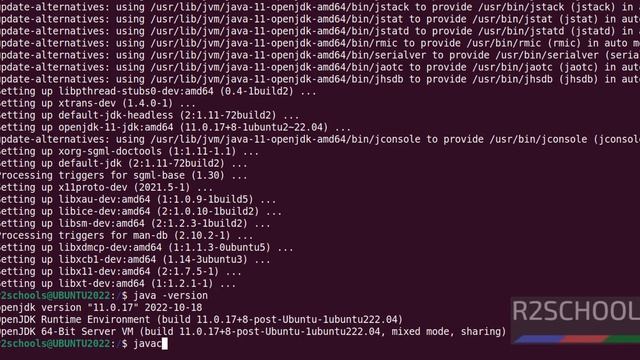 How to Install and configure Java on Ubuntu 22.04 LTS смотреть онлайн