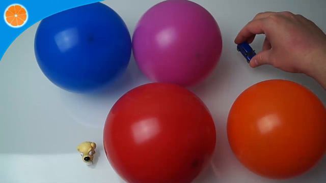 Learn Colors With Popping Balloons| Balloons And Surprises | Blue Orange