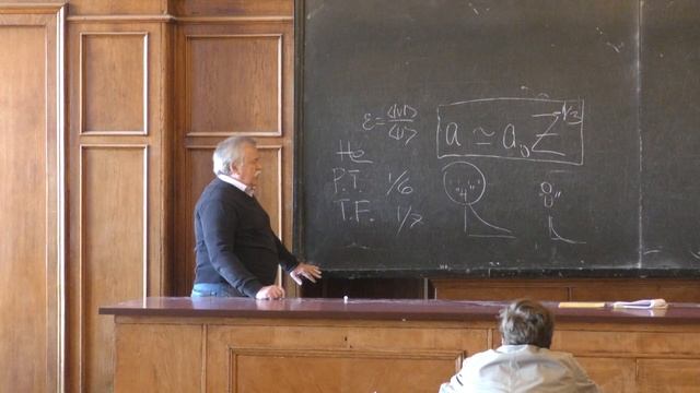 Елютин П. В. - Квантовая теория - Модель Томаса-Ферми (Лекция 15) смотреть онлайн