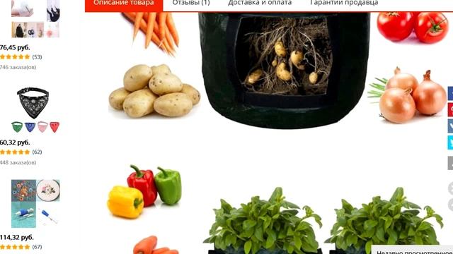 Выращиваю картофель в контейнере/ Закупаю специальные мешки / Готова к новым посадкам/ Часть 1/2 смотреть онлайн