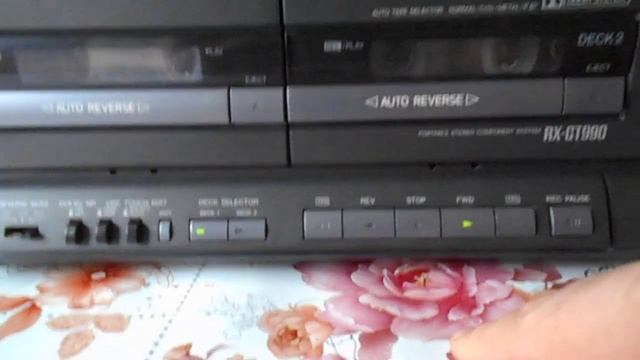 Магнитола panasonic RX-CT990 смотреть онлайн