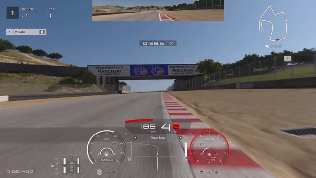 GT7 - DAILY RACE B - Laguna Seca - NSX GR3 смотреть онлайн