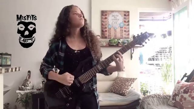 Misfits ~ Dig Up Her Bones (Guitar Cover) смотреть онлайн