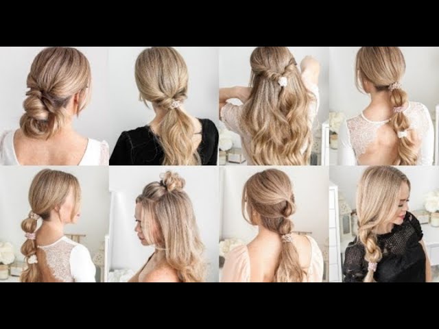 7 ПРОСТЫХ ПРИЧЕСОК С РЕЗИНКОЙ ДЛЯ ВОЛОС смотреть онлайн
